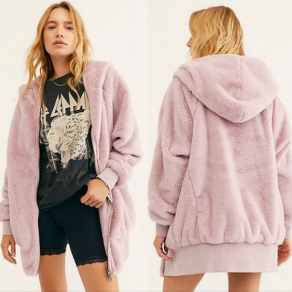 Free People Jackets & Blazers - NWT Free People Turn Up Zip Off Hoodie Jacket